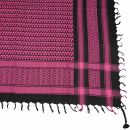 Kufiya - black - pink - Shemagh - Arafat scarf